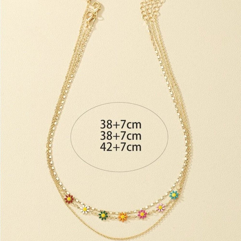 Floral Whimsy Necklace Set - Picture 2 of 7